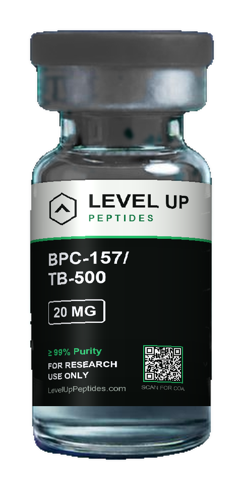 BPC-157 / TB-500 research peptide vial