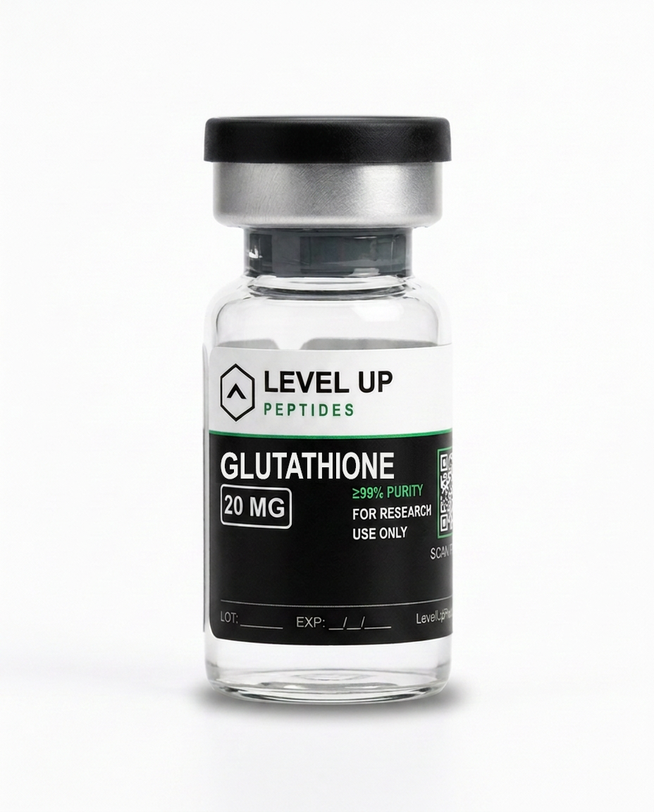 Glutathione research peptide vial