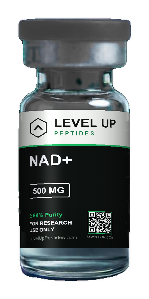 NAD+ research peptide vial