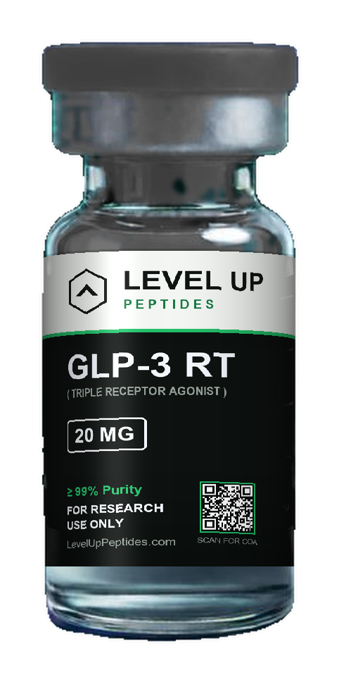 GLP-3 RT research peptide vial
