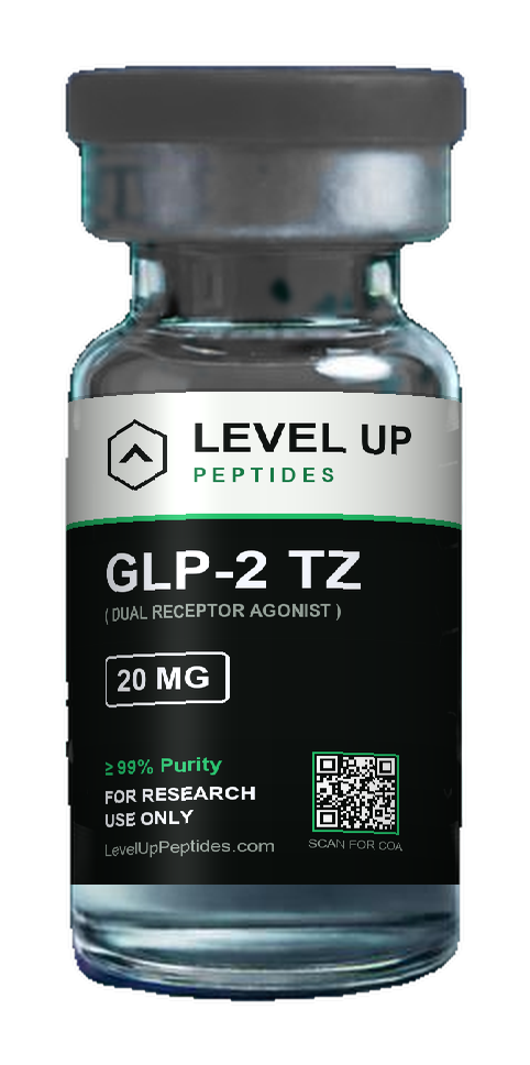 GLP-2 TZ research peptide vial